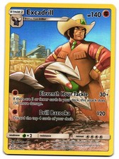 Excadrill 246/236 Secret Rare Cosmic Eclipse Pokemon Holo Near Mint on eBay