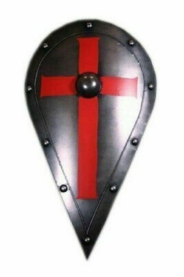 18 Inch Medeival Armor Red Cross Templar Halloween Costume Decor / Usable / Gift