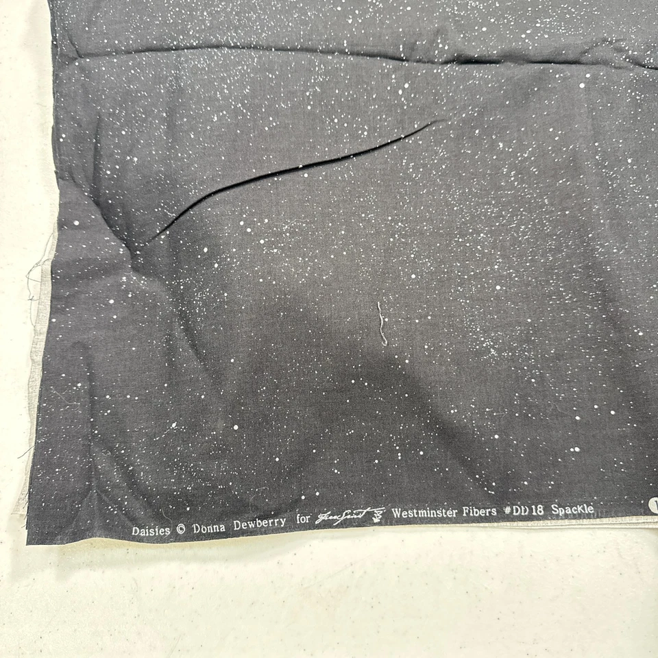 Tela Westminster Negro Abstracto Paquete Acolchado Algodón 43x148 4 Yardas Foto 4 de 4