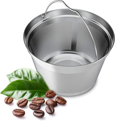 Filtro de cafe reutilizable 45 tazas acero inoxidable compatible con Mr Coffee