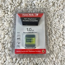 SanDisk 1 GB Memory Stick Pro Duo SDMSG-1024-A10 For PSP/Compatible PS3 NEW
