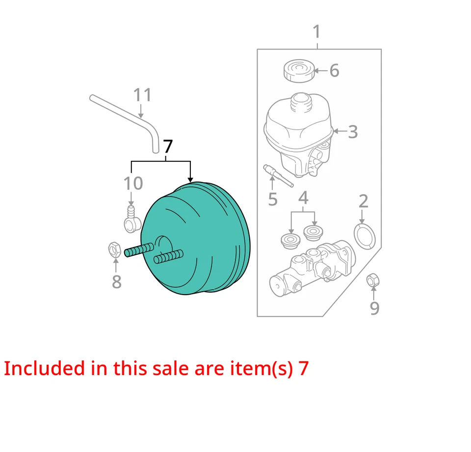 Potenciador de freno Ram1500 Sku 2012 #4196762 Foto 3 de 4