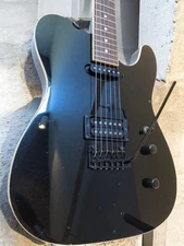 Fernandes TEJ-55B Signature Style Electric Guitar with Humbucker and Single Pick