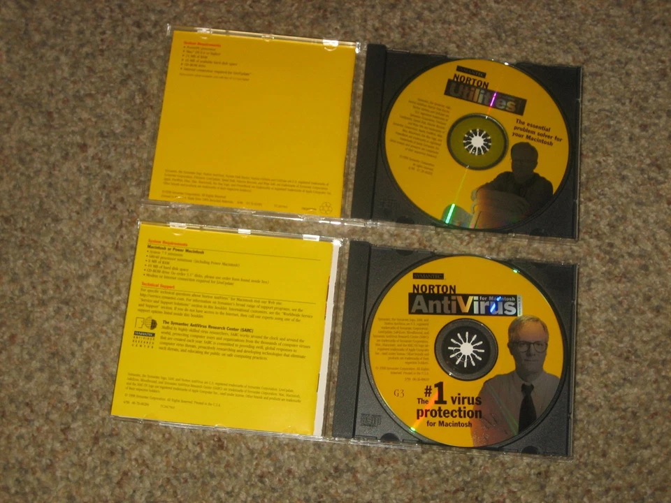 SYMANTEC Norton Utilities 5.0 & Antivirus 5.0 For Macintosh - Image 3 of 3