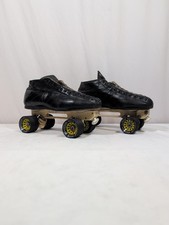 Riedell 595 Roller Skates Mens Size 11 Laser Tracks Sonic GTS Wheels