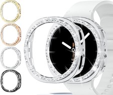 4X Diamond Bumper Bling Case Compatible with 40mm Samsung Galaxy Watch 8 Accesso