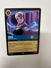 Disney Lorcana Whispers in the Well Anna-Making Snow Plans 139/204 NM