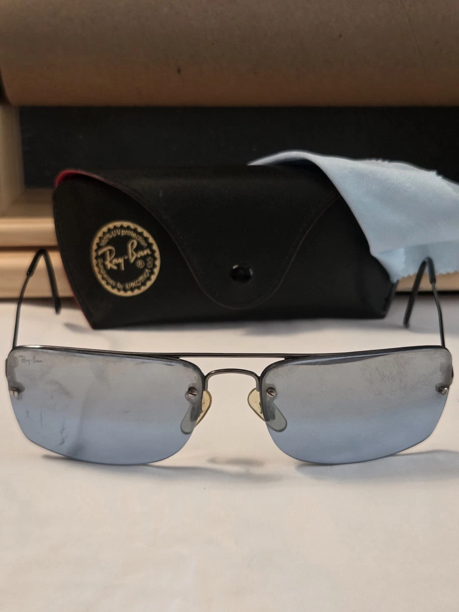 25+ Ray-Ban Rimless Silver Sunglasses for Men for sale | Updated
