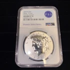 2022 $1 Fiji Silver Peace Dollar S Privy NGC Reverse PF 70 First Day of Issue
