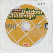 Active Life: Outdoor Challenge Nintendo Wii Video Game Disc Only No Case Used