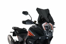 PUIG 20422F Touring Windscreen - Dark Smoke Black