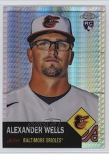 2022 Topps Chrome Platinum Anniversary Prism Refractor Alex Wells Alexander 1oa8