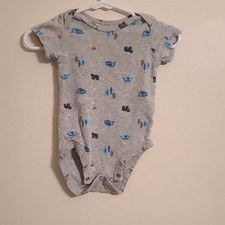 Carter's, Gerber Baby Boy Clothing Lot 3-6 Months Cotton Animal Print