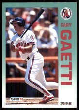 Gary Gaetti 1992 Fleer #58 California Angels MLB READ FREE SHIPPING AutographDen
