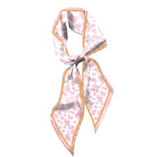Hair Head Scarf Long Satin Neck Scarves for Handbag Cute Decoration 59x6.7