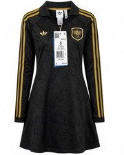 Adidas Originals Dress Women  s Small Black Gold London 3 Stripes NWT