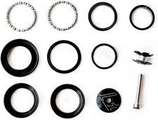 34Mm Heavy Duty Headset Top Cap Bearings, Threadless Stem Tapered Sealed BMX Bea