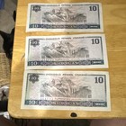 China 10 Yuan Banknotes (Renminbi) Lot of 3 Notes Uncertified Ungraded — photo 2