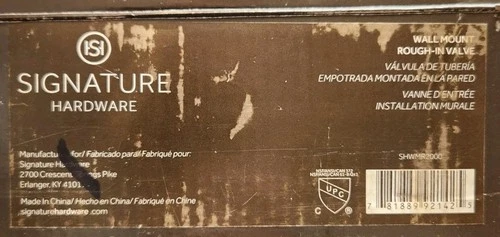 Signature Hardware SHWMR2000 Wall-Mount Faucet Rough-in Valve - Picture 3 of 3