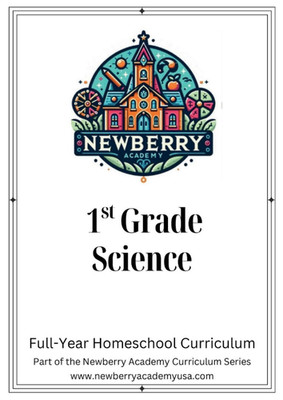 1st Grade Science Full year Lessons Workbook First Grade science homeschool