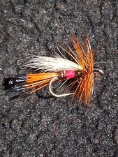 ROYAL COACHMAN TRUDE SIZE 18 CUSTOM TIED FRONTIER FLY FISHING FLIES