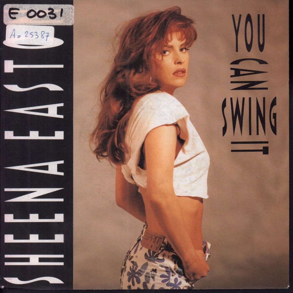 Sheena Easton You Can Swing It 7"" vinyl Germany MCA 1991 pic sleeve has stickers