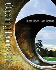 Opening Doors: Understanding - Paperback, by Elder Janet; Cortina - Acceptable p