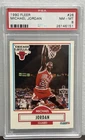 1990-91 Fleer MICHAEL JORDAN  NBA Basketball Card #26 PSA 8 CHICAGO BULLS H.O.F.