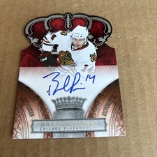 2010 Crown Royale AUTO ROOKIE DC SP /499 Brandon Pirri RC #148 Blackhawks (f5)