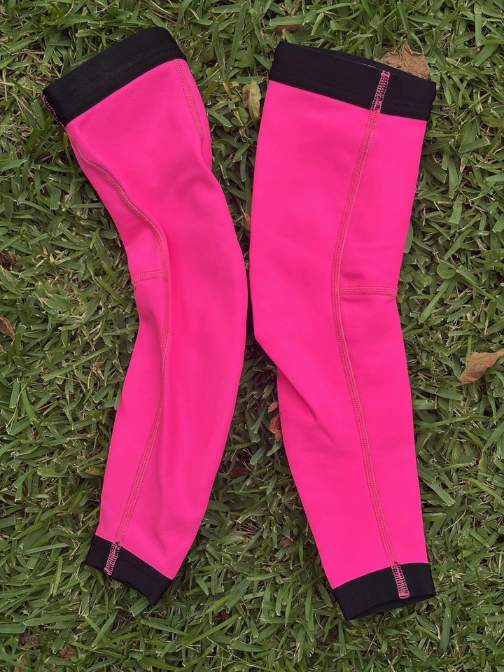 Calentadores de brazo forrados de lana rosa Pearl Izumi ELITE para mujer talla L *para clima frío Foto 2 de 4