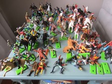 VTG Britains Deetail Hodgepodge Lot Calvary, Native Americans, Soldiers, Horses
