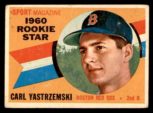 1960 TOPPS #148 CARL YASTRZEMSKI RED SOX VG 540230 (KYCARDS)