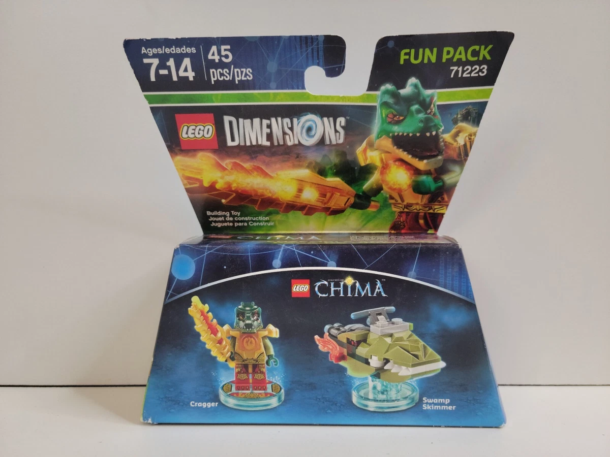 LEGO DIMENSIONS Movie Fun Pack 71223 Chima Cragger Swamp Skimmer