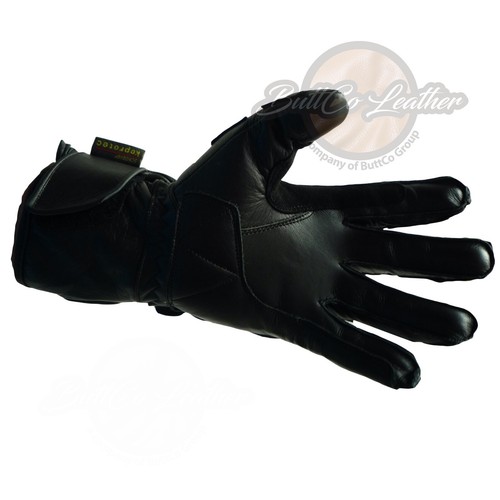 Premium Motociclista Moto Guantes Blindado Cuero LEATHER para Track Day - Picture 28 of 38