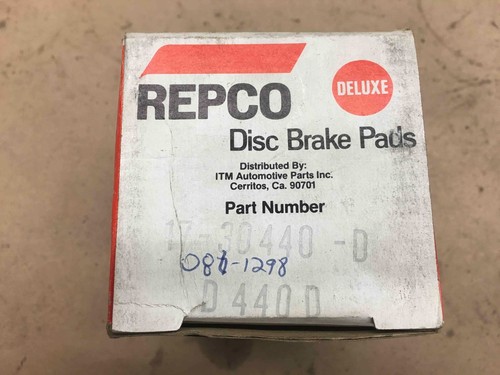Pastillas de freno de disco OEM REPCO 088-1298 Porsche 911 nuevo stock antiguo - Imagen 7 de 9