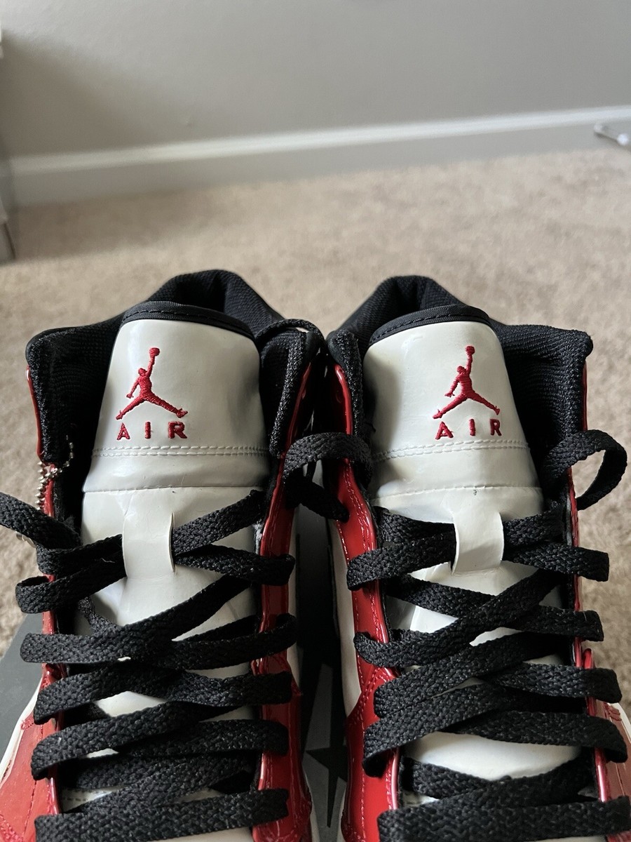 Size 10.5 - Air Jordan 1 Retro Patent 2003 Chicago Bulls for sale