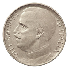 50 Centesimi 1925 Rigato BB Vittorio Emanuele III Regno d'Italia