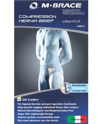 M-Brace Hernia Brief Support Underwear Sugery Pants