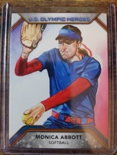 2020 2021 Topps US Olympics Monica Abbott Olympics Heroes #OH-MA Softball