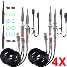 4PCS Oscilloscope Probe Scope Clip Test Cable Lead Kit for Fluke Tektronix P6100