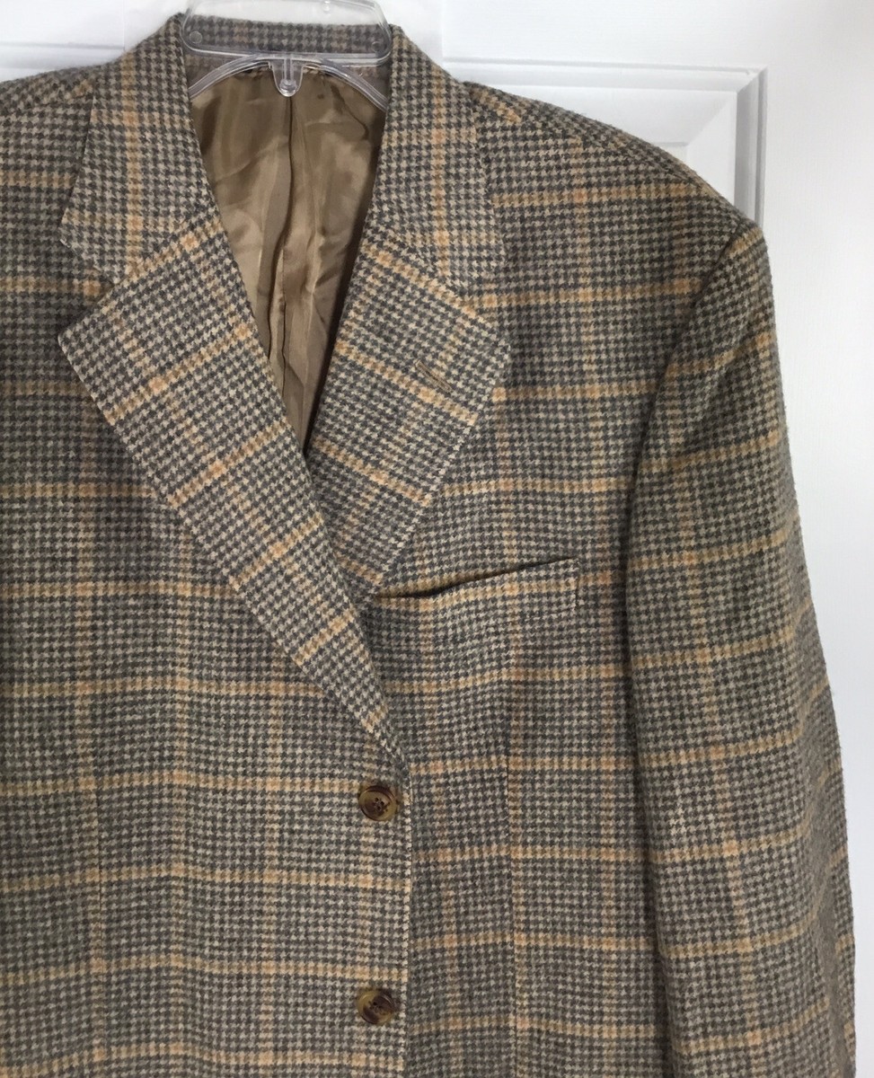 Camel Hair Brooks Brothers Houndstooth Blazer Brooks Brothers