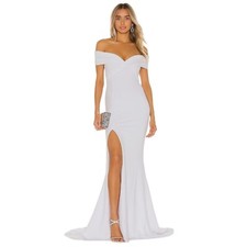 Nookie Neptune Gown in Blush XSmall New Womens Long Formal Maxi Dress