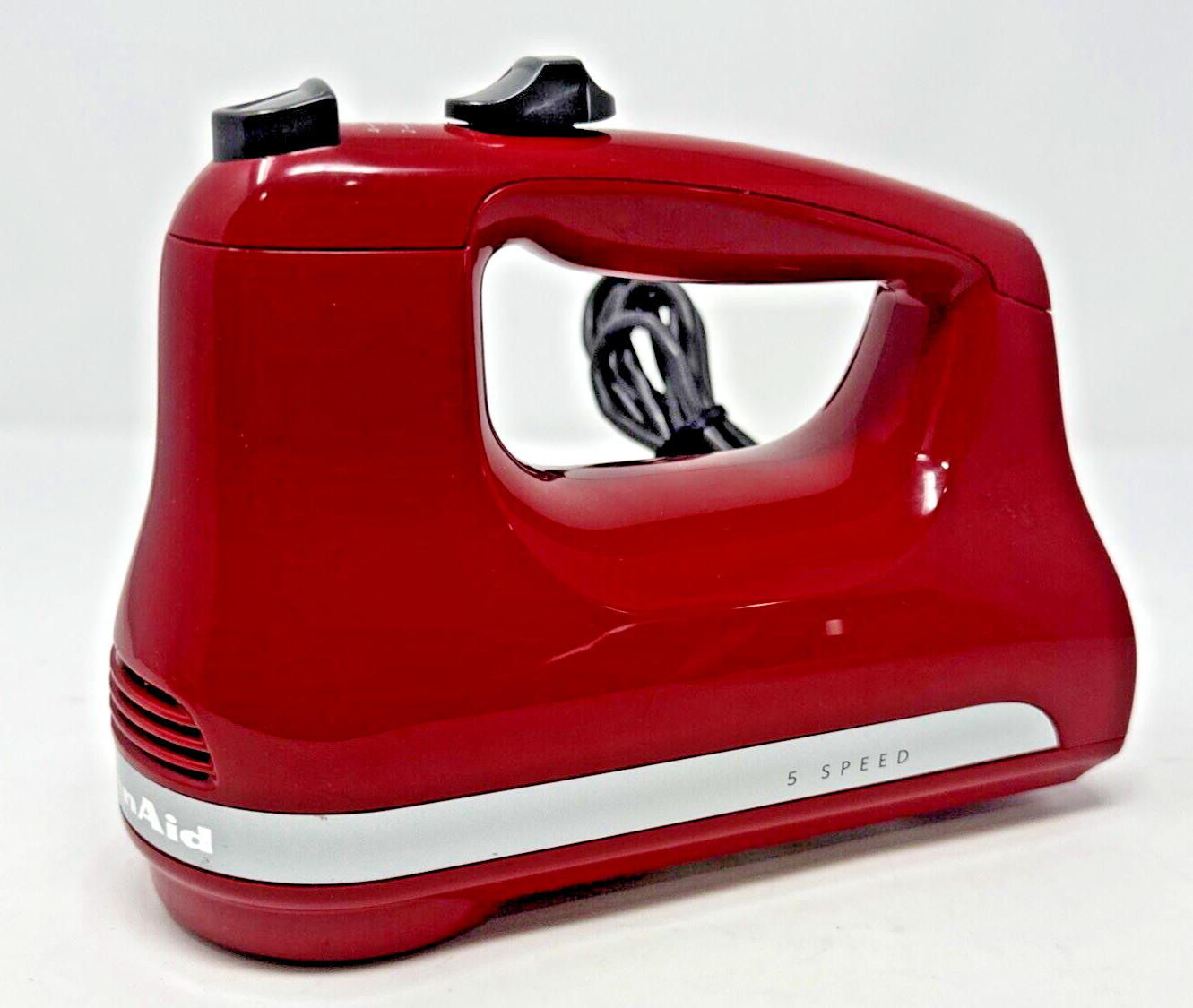 KitchenAid KHM512ER 5-Speed Hand Mixer in Empire Red - Mixer Only-image