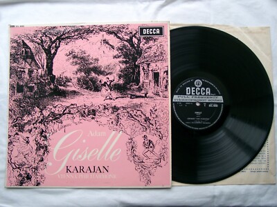 SXL 6002 WBg ED2 - Giselle - Karajan - Vienna Philharmonic Orch LP -   LISTEN