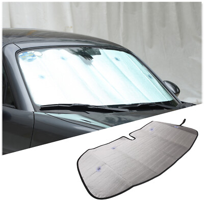 Suction Cup Front Windshield Sun Shade For Mazda MX-5 Miata 2009