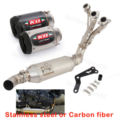 For Yamaha MT-09 FZ09 XSR900 Complete Exhaust System Mufflers