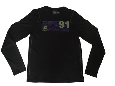 Camisetas  hombre manga larga  de Disset , negro ,  44 , 46 -  XL  2XL