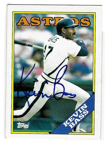 Kevin Bass, Huston Astros, Topps 187 - (Stock# 3624) | eBay