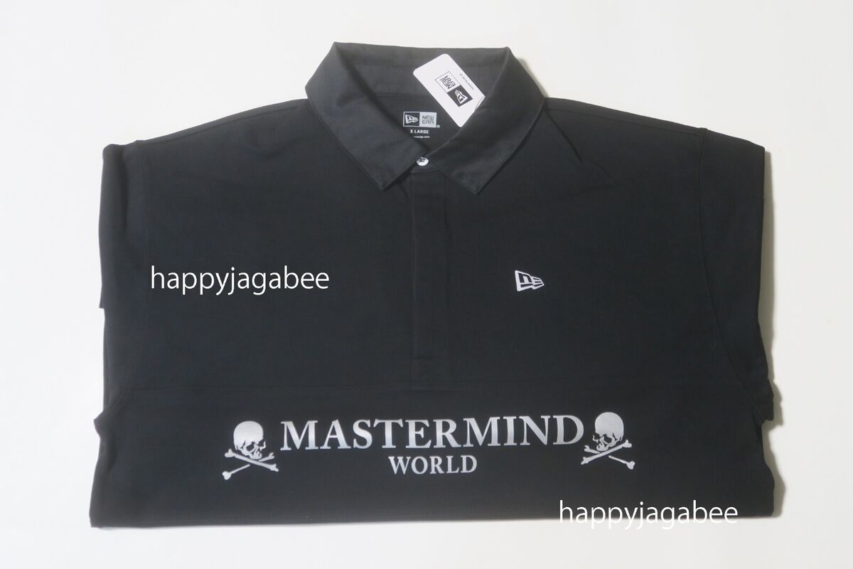 New Era Golf x mastermind WORLD Long Sleeve Rugger Shirt New Era Golf x mastermind WORLD Long Sleeve Rugger Shirt