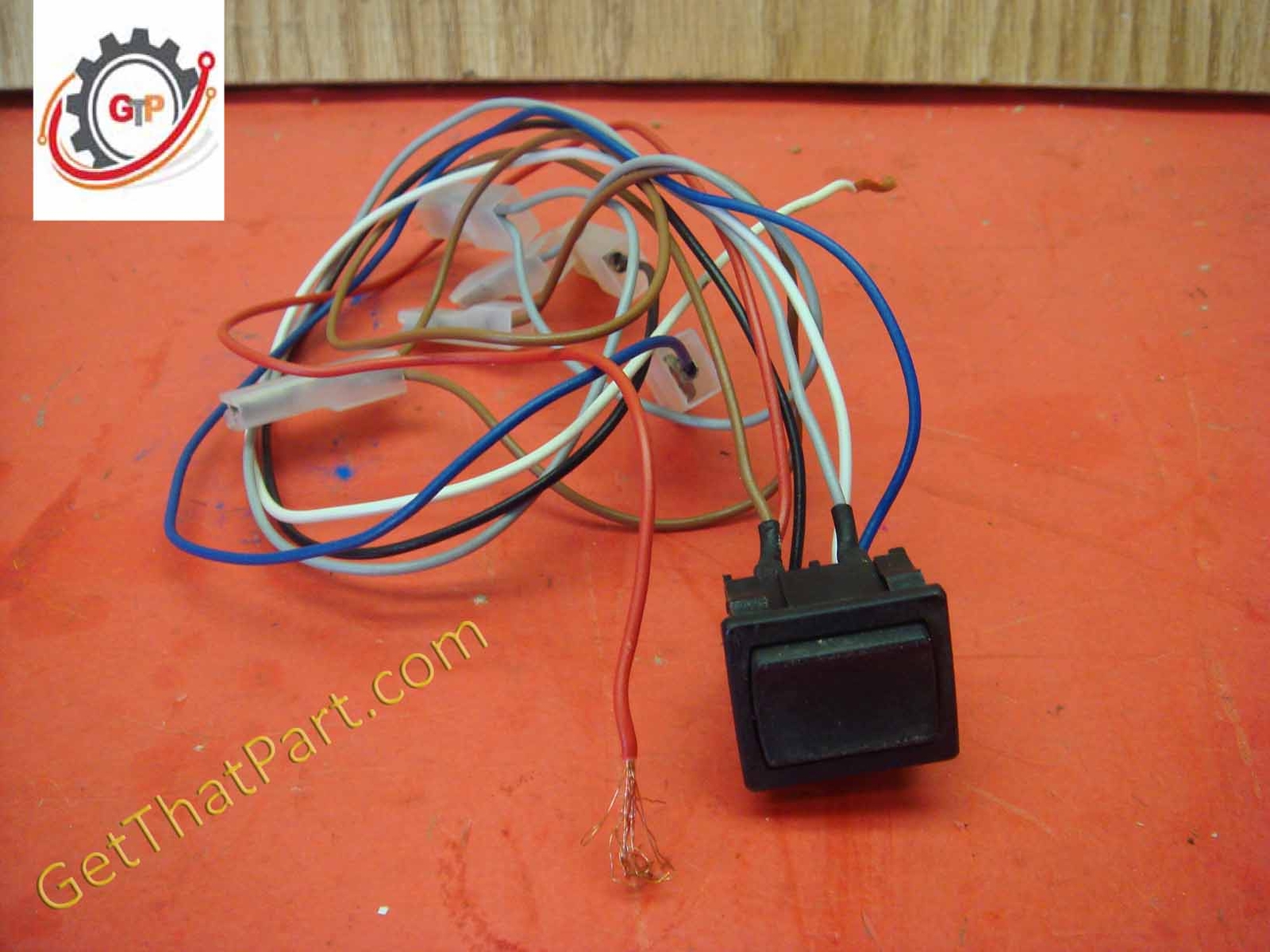 Kobra C-100 Paper Shredder Complete Oem Main Rocker Switch Assembly-image